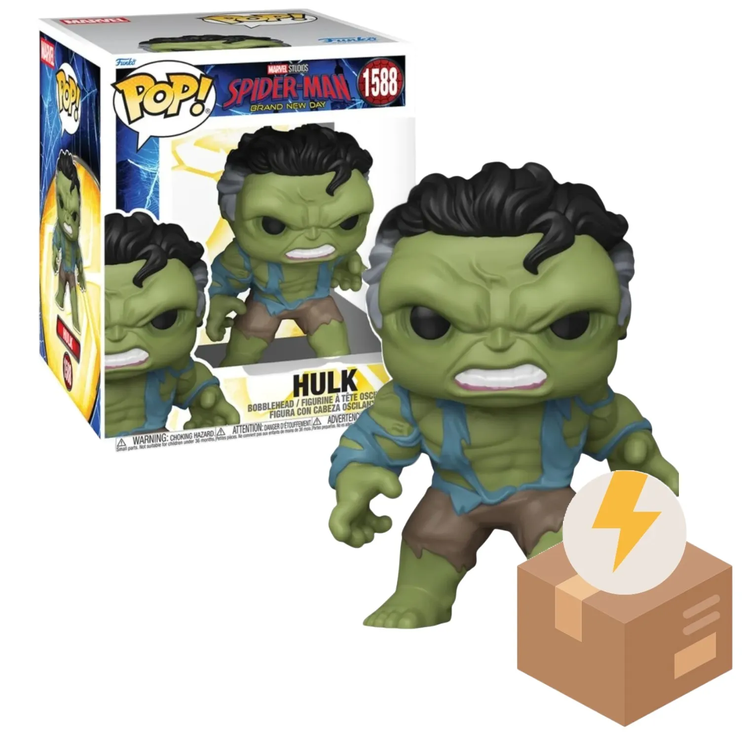 Фигурка Spider-Man Brand New Day Hulk — Funko Pop! 1588 BD