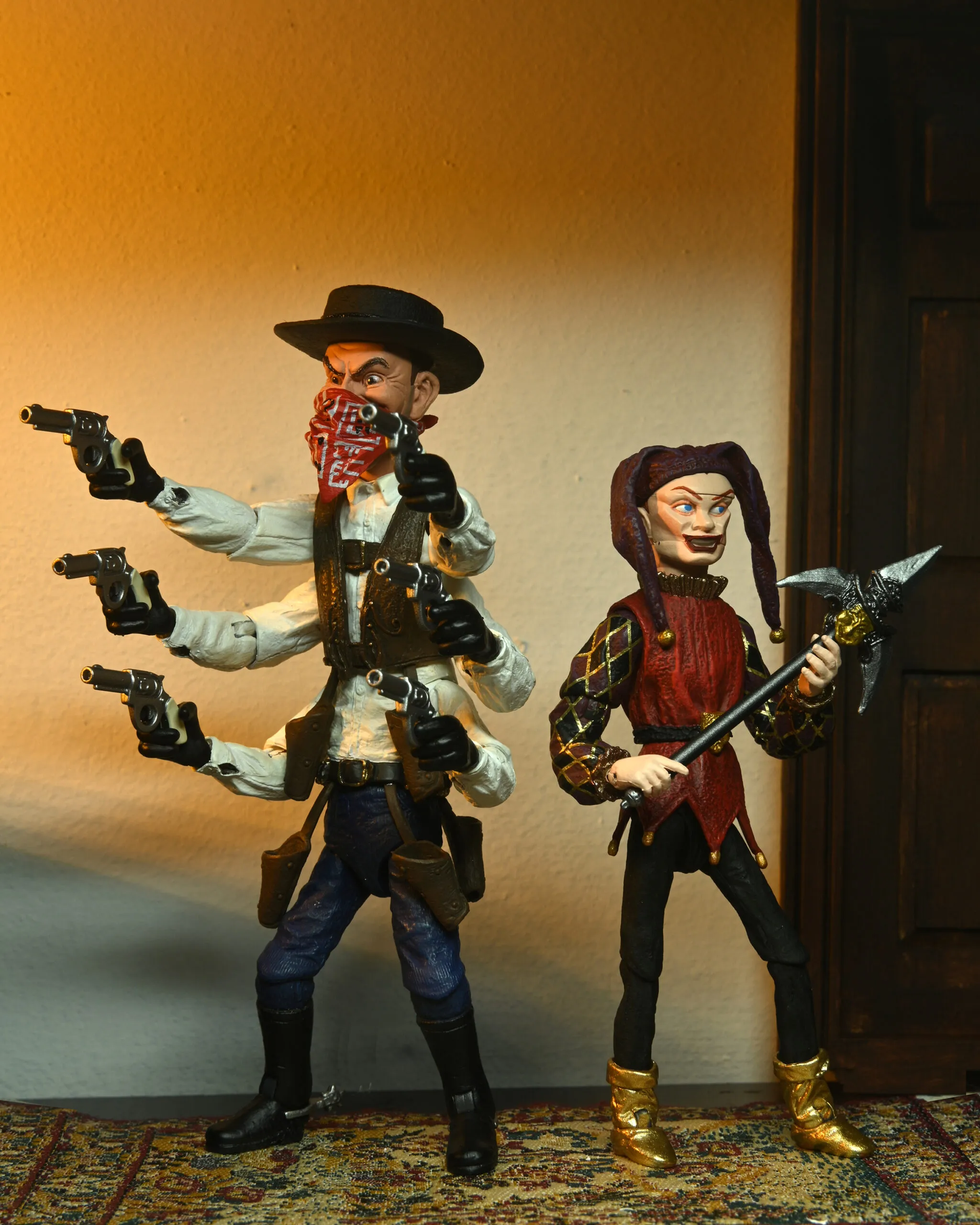 Фигурки Six-Shooter and Jester — Neca Puppet Master Ultimate 2-Pack -  купить в GeekZona.ru