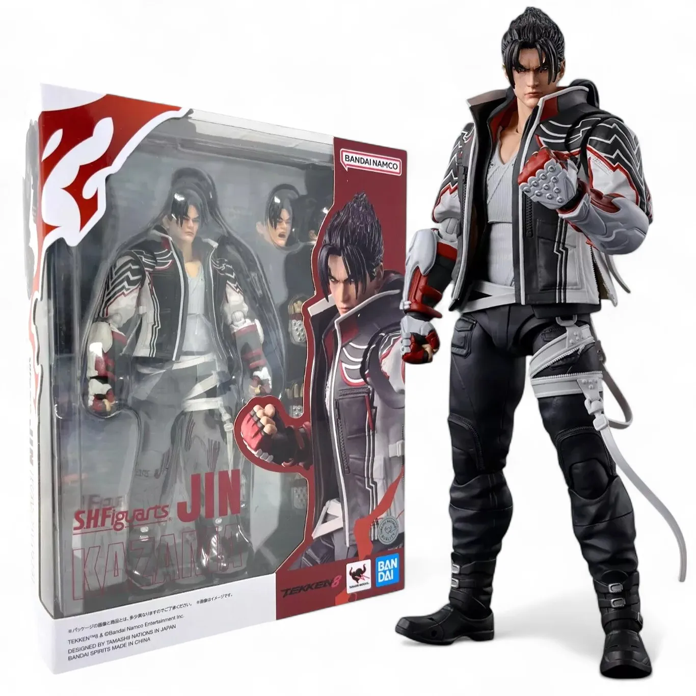 Фигурка Jin Kazama — Bandai Tekken 8 SHFiguarts