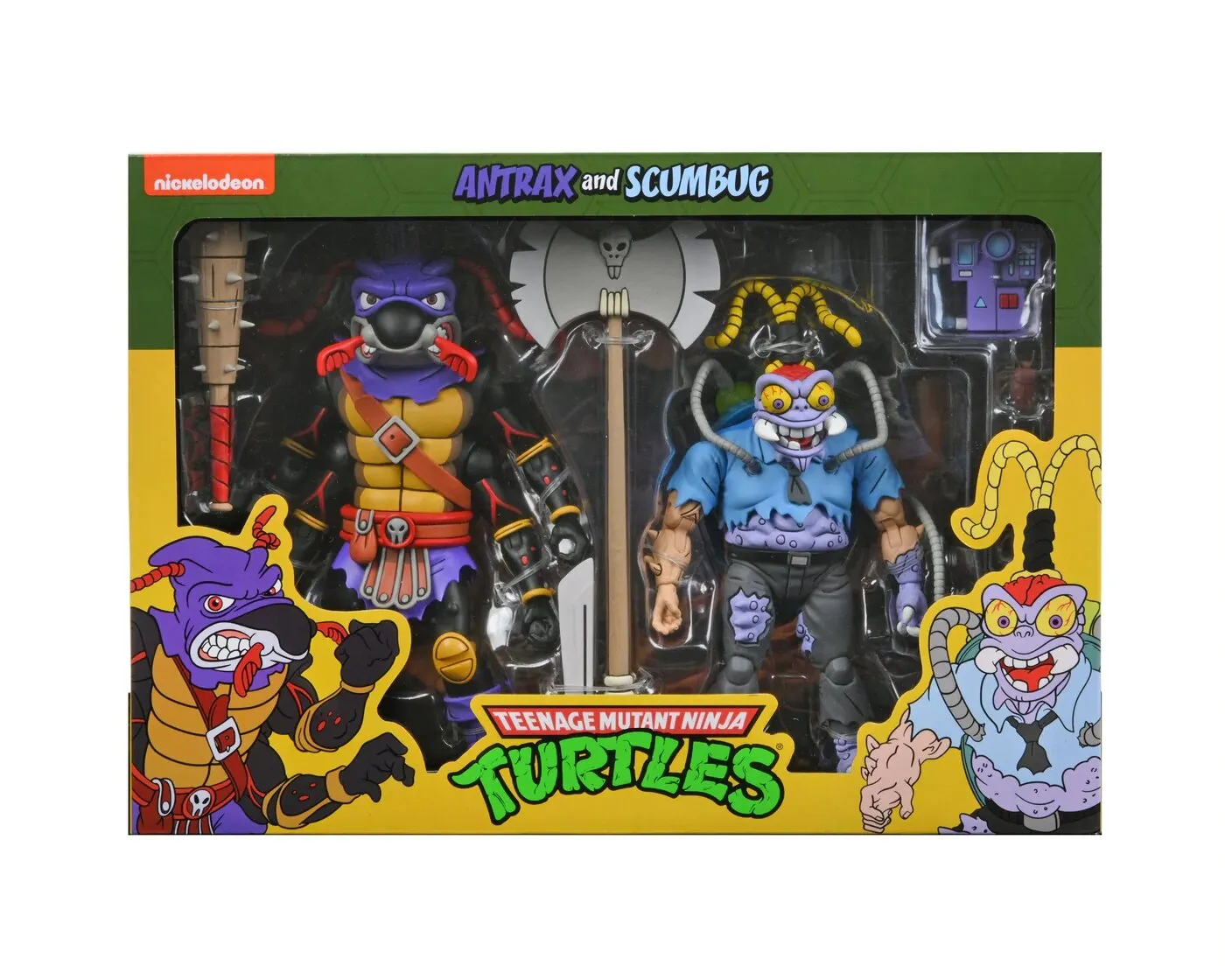 Фигурки Antrax And Scumbug — Neca Teenage Mutant Ninja Turtles Cartoon -  купить в GeekZona.ru