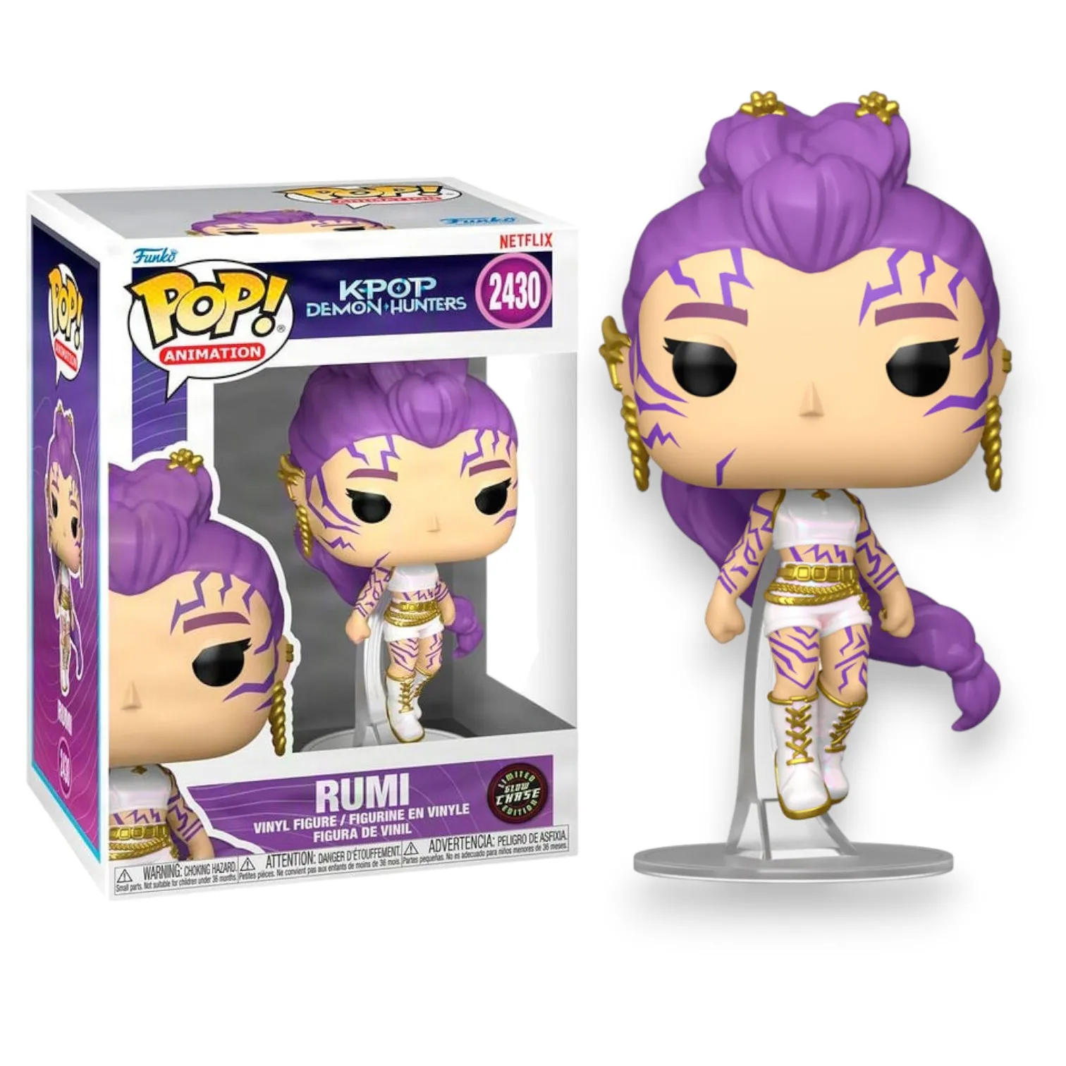 Фигурка Kpop Demon Hunters Rumi — Funko Pop! Vinyl 2430 CHASE