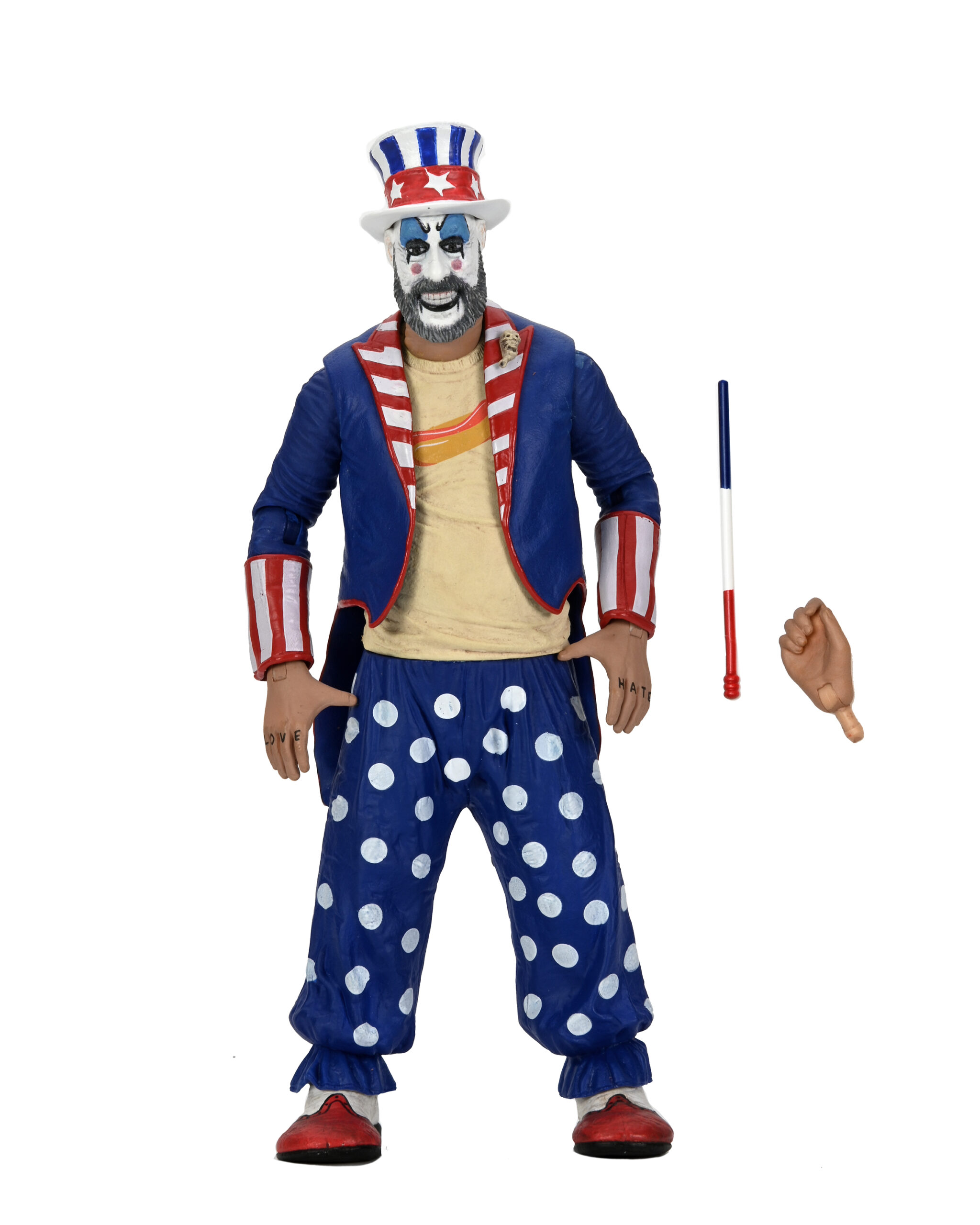 Фигурка Captain Spaulding Tailcoat — Neca House of 1000 Corpses 20th  Anniversary - купить в GeekZona.ru