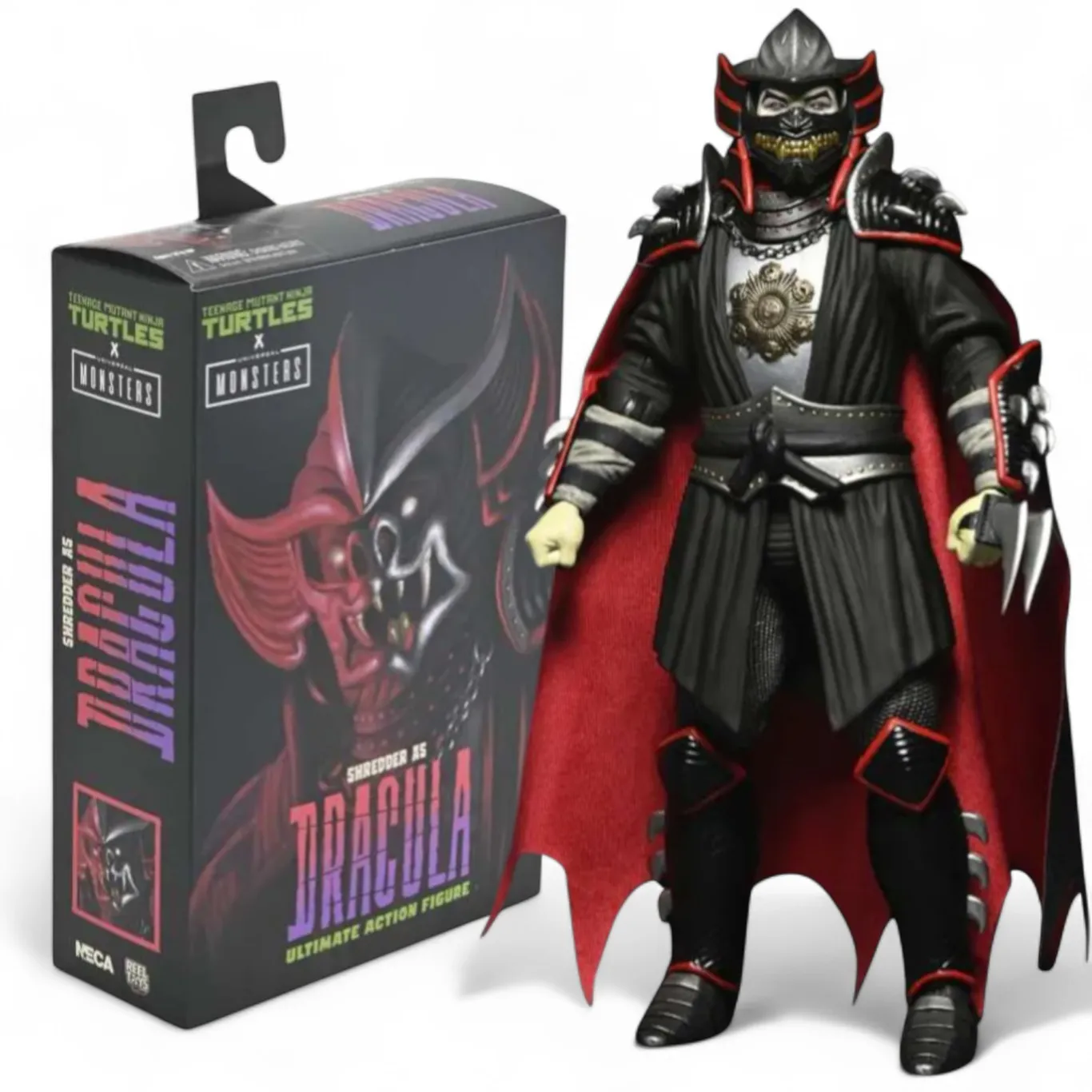 Фигурка Ultimate Shredder as Dracula — Neca Universal Monsters x Teenage Mutant Ninja Turtles