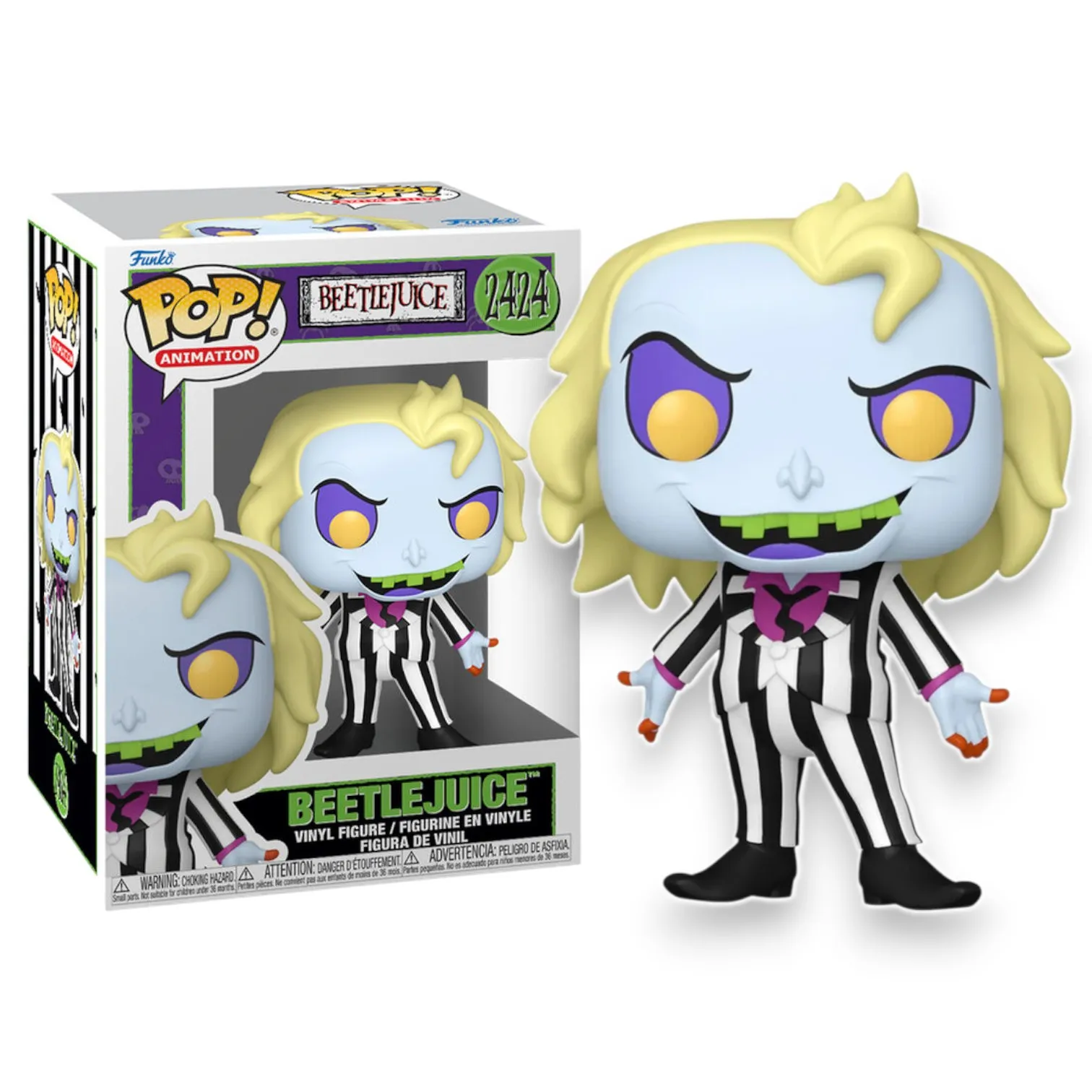 Фигурка Beetlejuice Animated — Funko Pop! Vinyl 2424