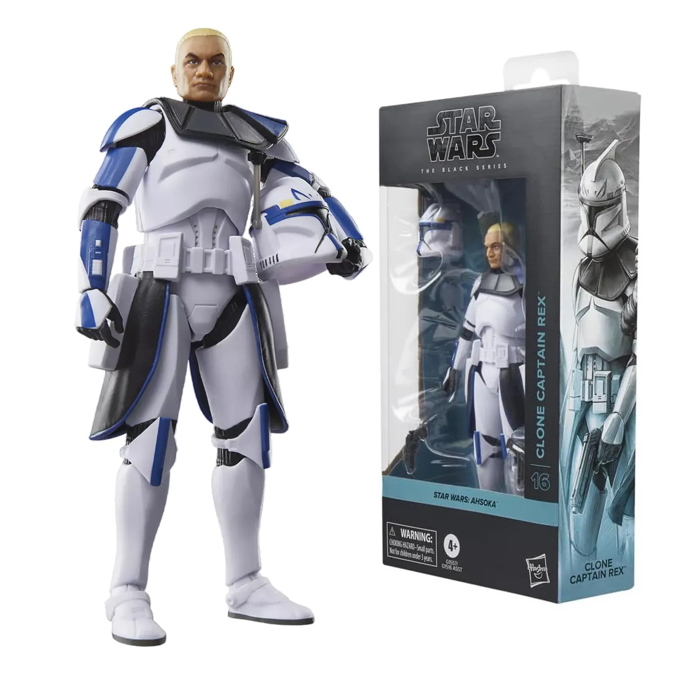 Фигурка Star Wars Ahsoka Captain Rex — Hasbro Star Wars Black Series