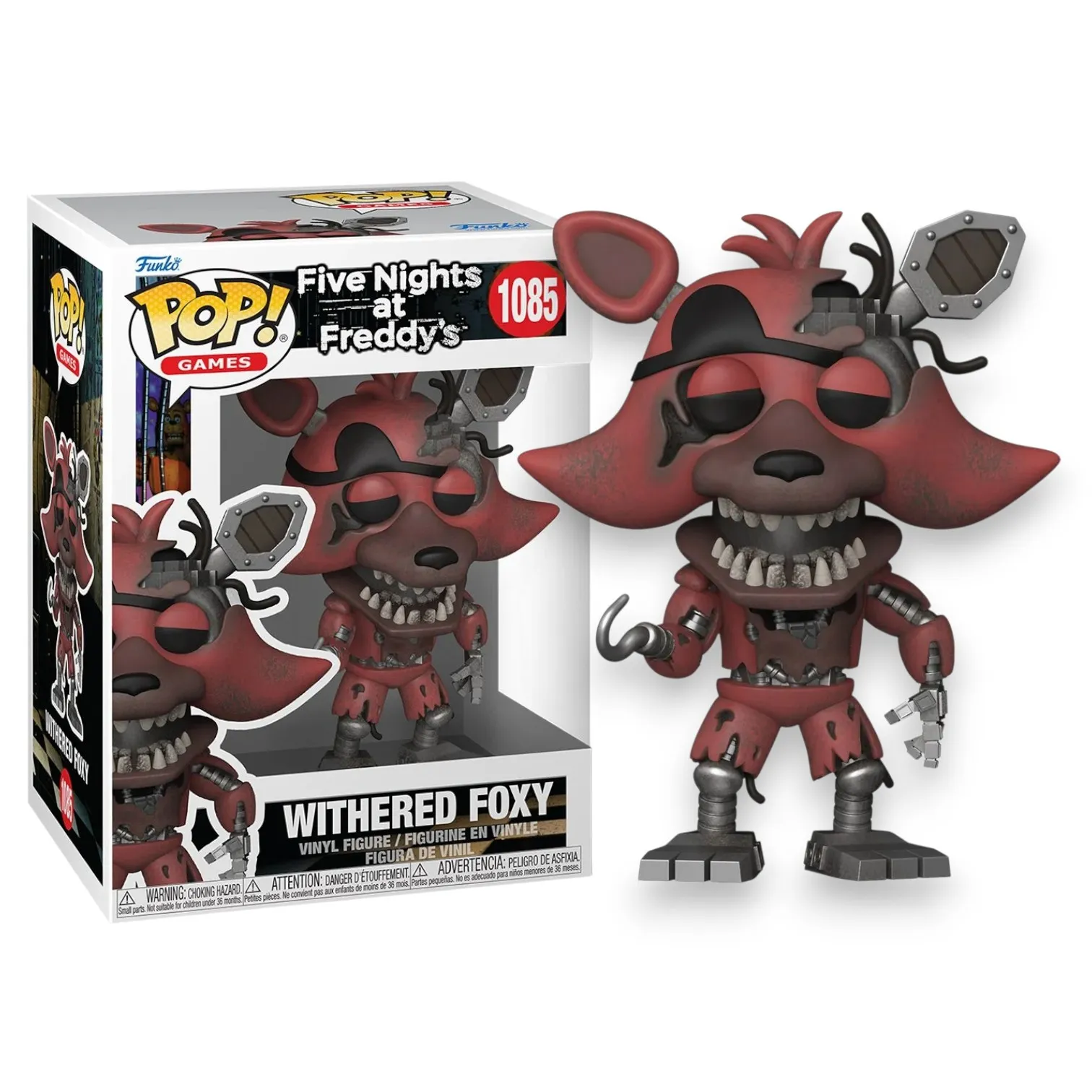 Фигурка Withered Foxy — Five Nights at Freddy Funko Pop! Vinyl 1085