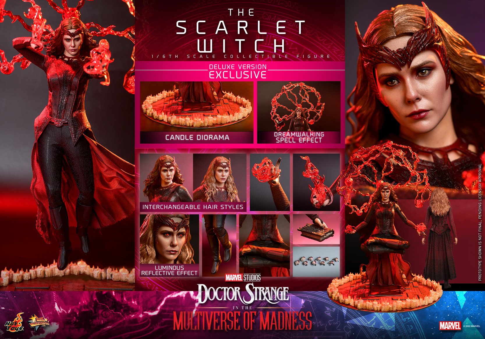 scarlet witch figure hot toys