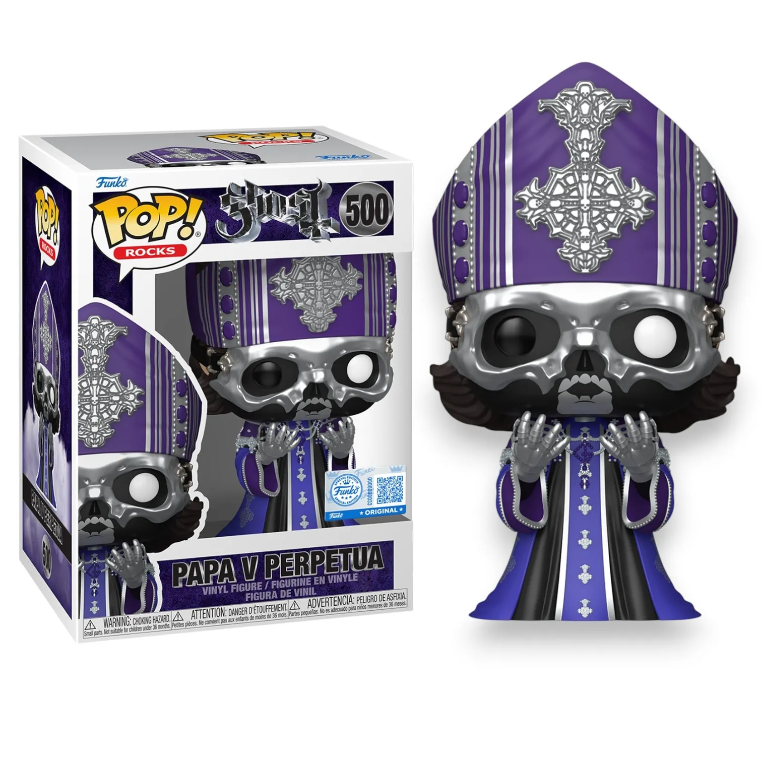 Фигурка Ghost Papa V Perpetua Exclusive — Funko Pop! Vinyl 500