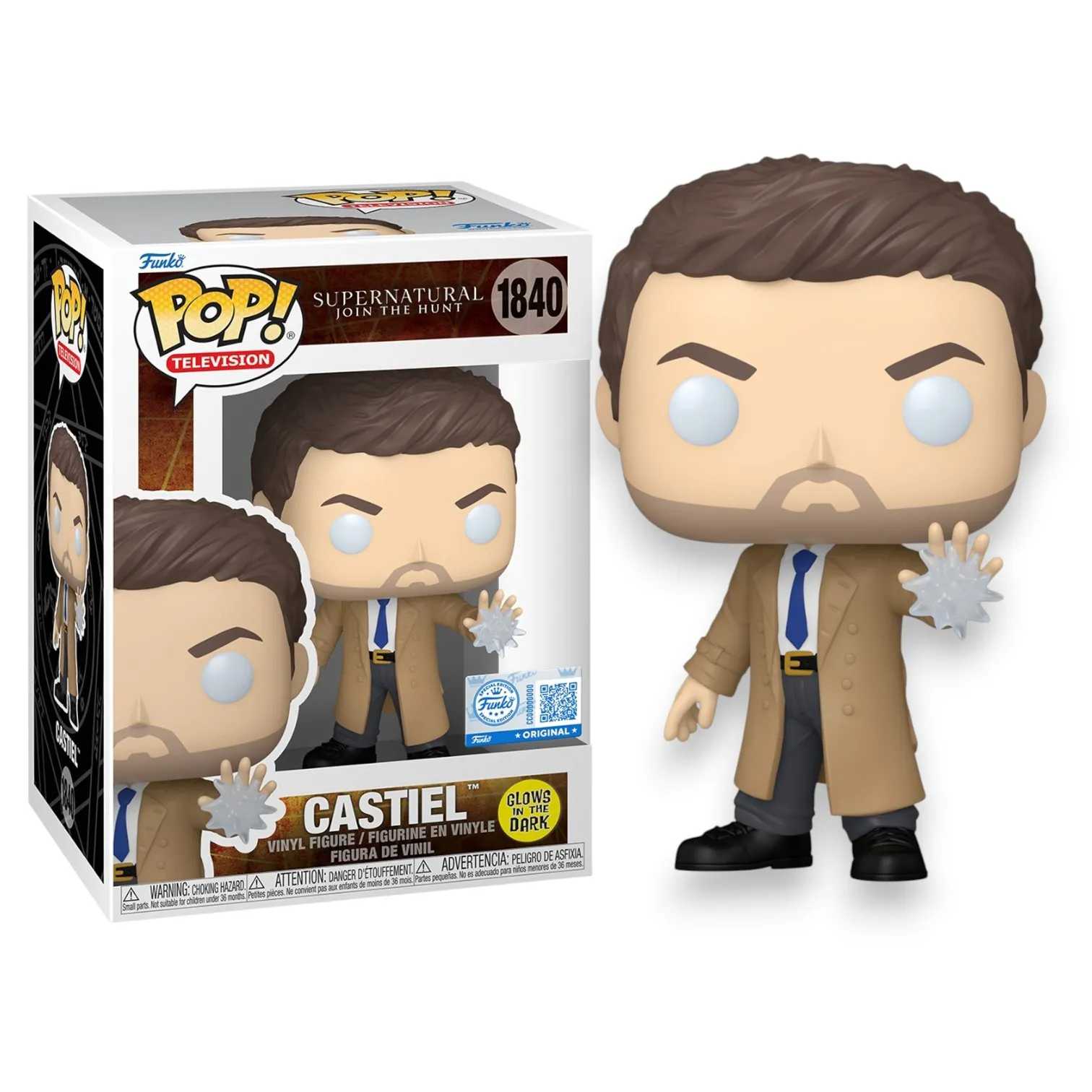 Фигурка Supernatural Castiel GW Exc — Funko Pop! TV 1840