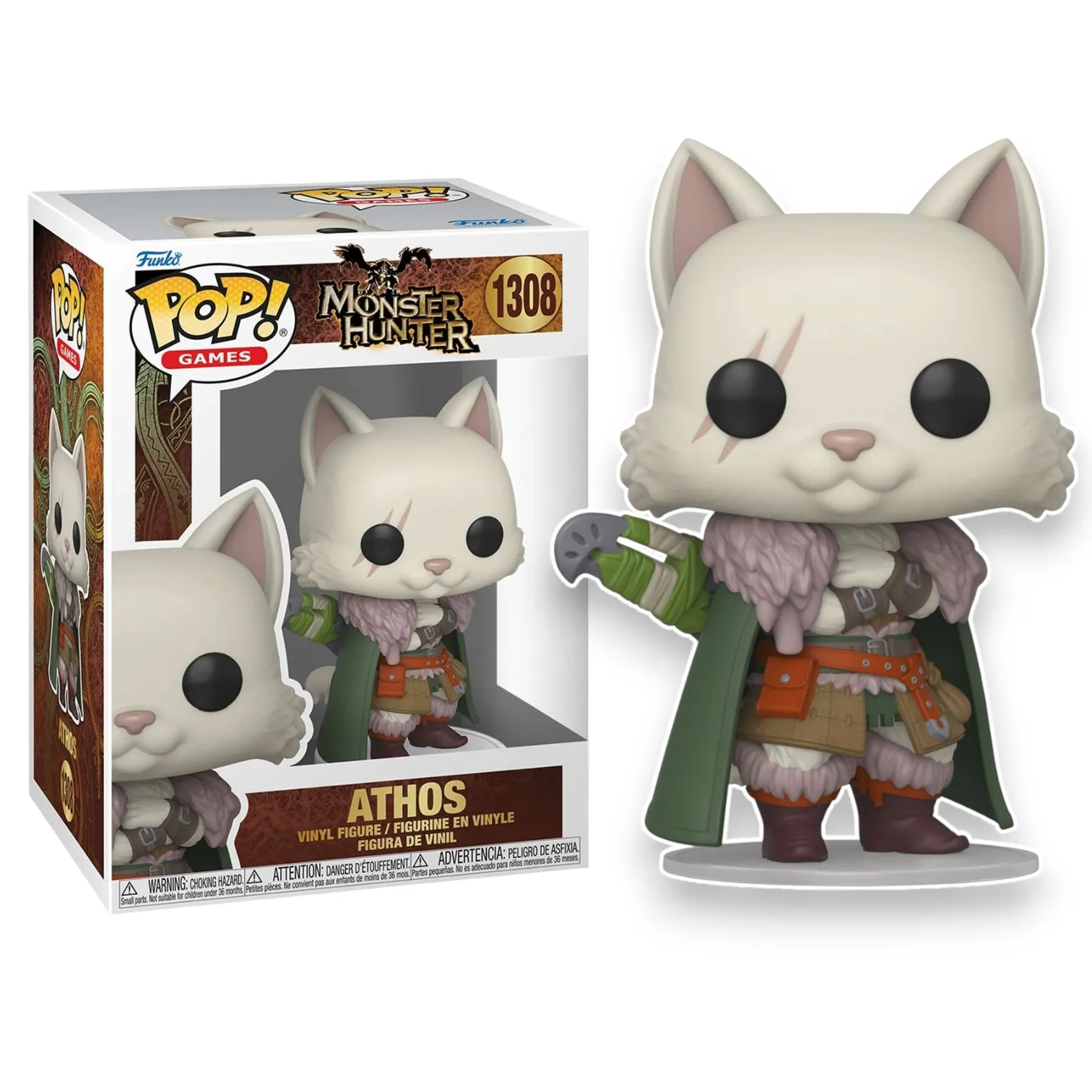 Фигурка Monster Hunter Wilds Athos — Funko Pop! Vinyl 1308