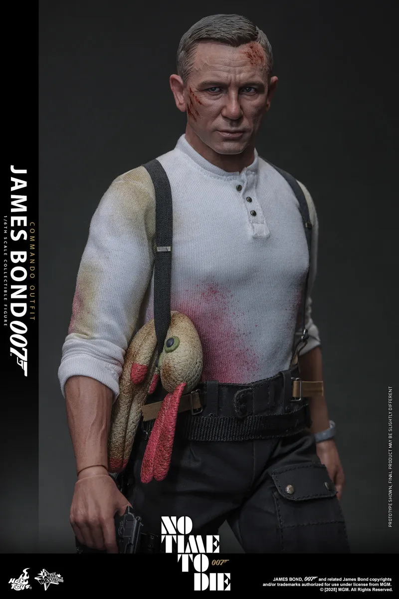 Фигурка James Bond Commando Outfit — Hot Toys MMS804 No Time To Die 1/6