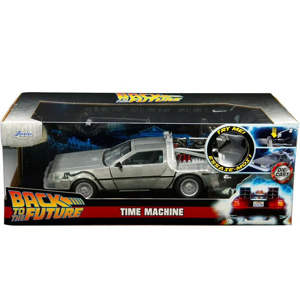 Модель ДеЛориан — Back to the Future Die-Cast Time Machine 1/24 - купить в  GeekZona.ru