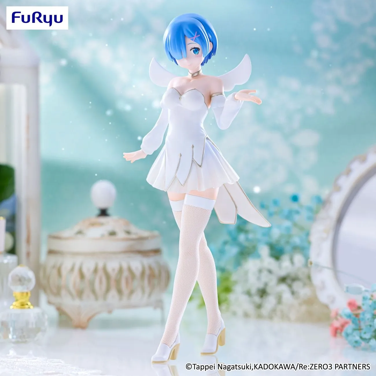 Фигурка Rezero Rem Little Wings Bicute Pure — FuRyu Figure