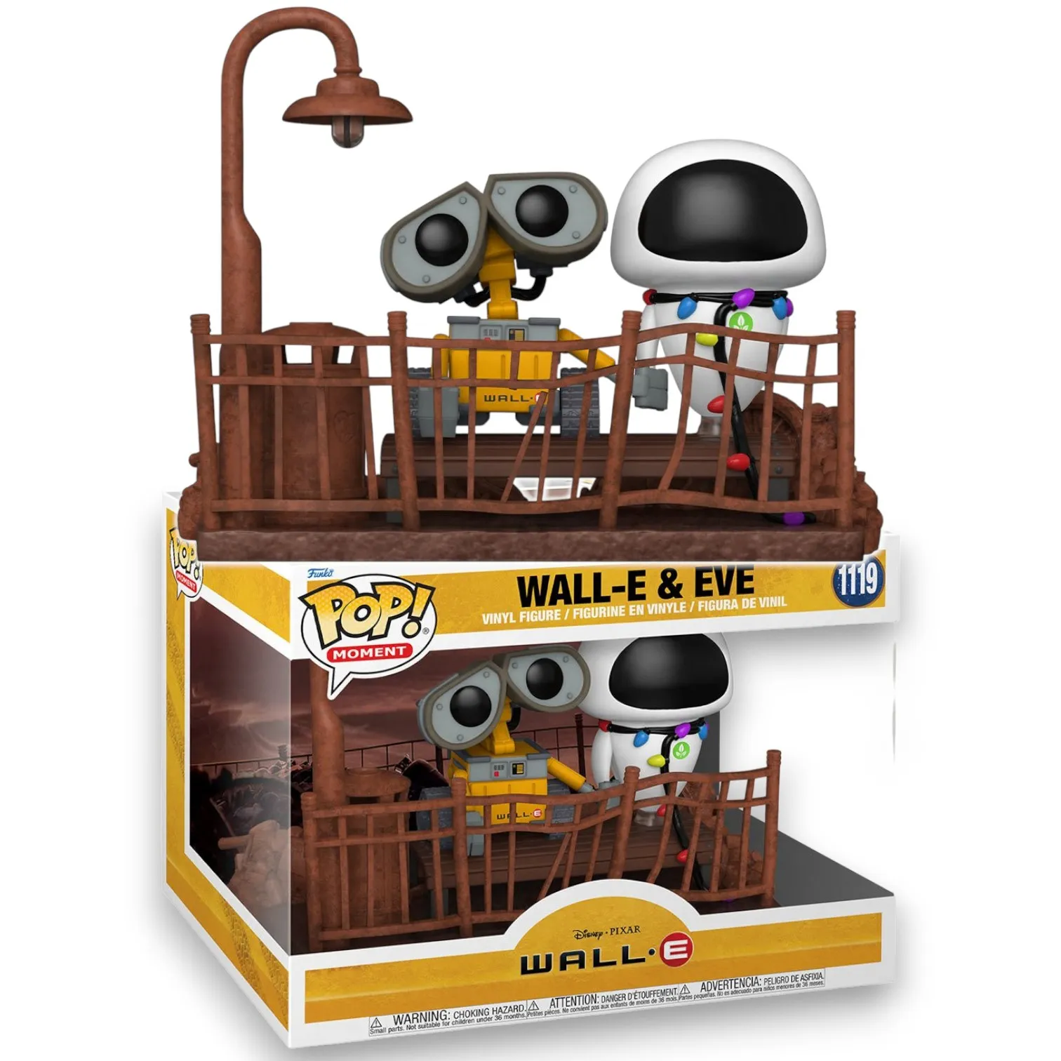 Фигурка Wall-E and Eve — Funko Pop! Vinyl Moment 1191