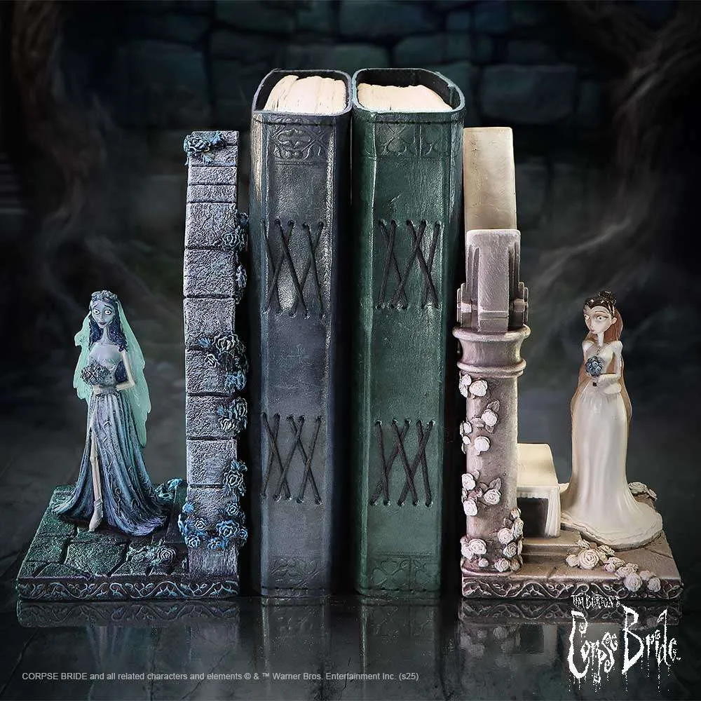 Статуэтка Corpse Bride Emily and Victoria — Nemesis Now Bookends