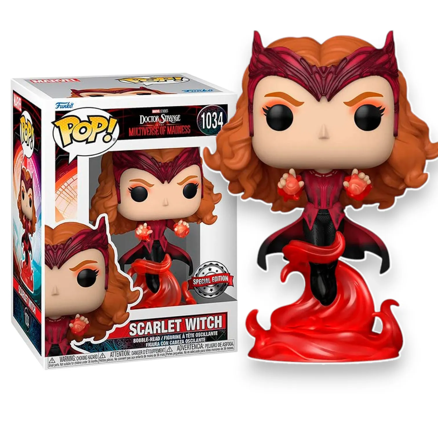 Фигурка Scarlet Witch Exclusive — Funko Pop! Vinyl Doctor Strange Multiverse of Madness 1034