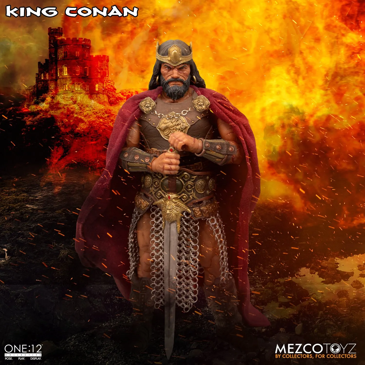 Фигурка Conan King Conan — Mezco 1/12