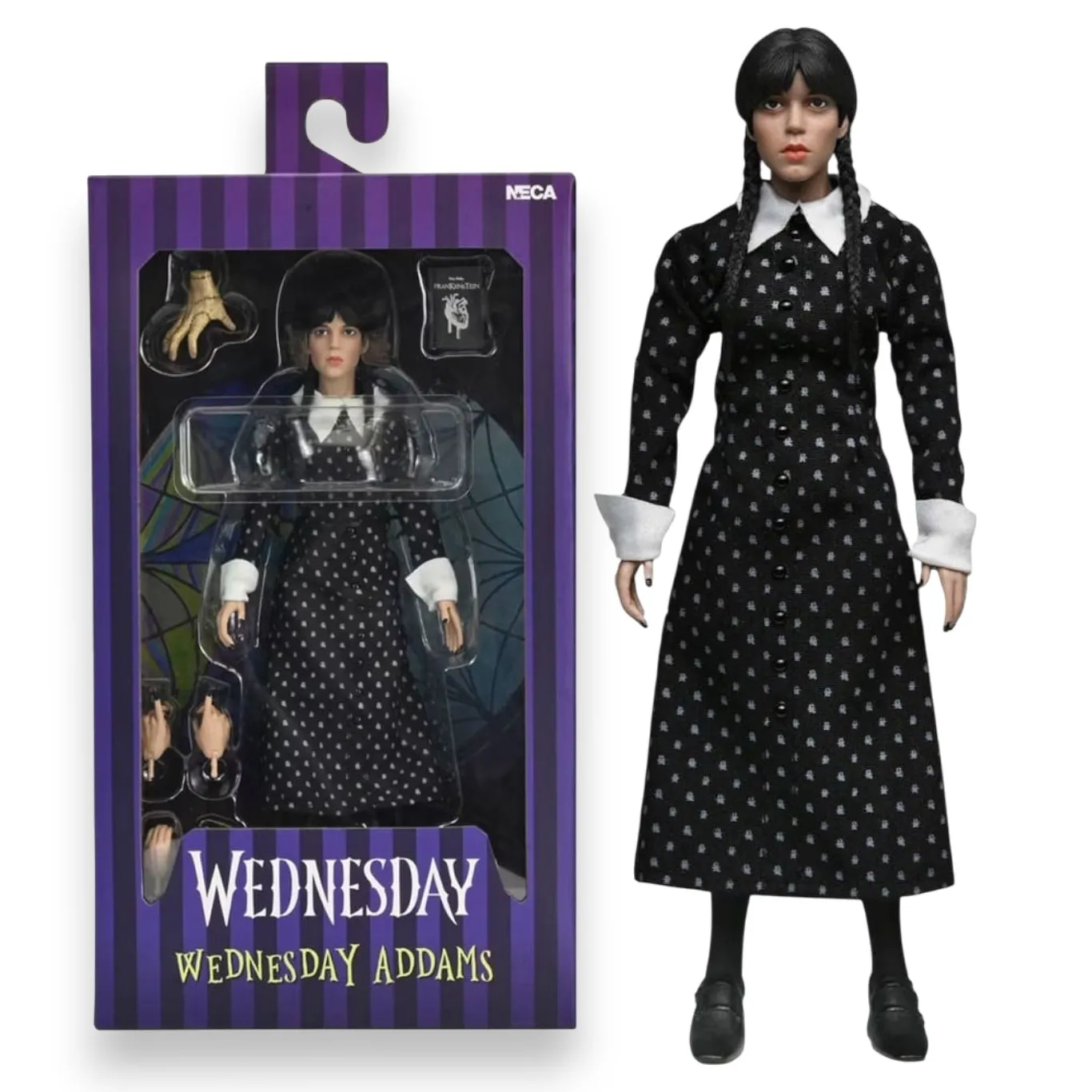 Фигурка Wednesday Addams Classic Dress — Neca Clothed Action Figure