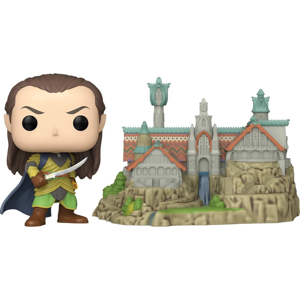 Фигурка Lord of the Rings Elrond w Rivendell — Funko Pop! Town 1747