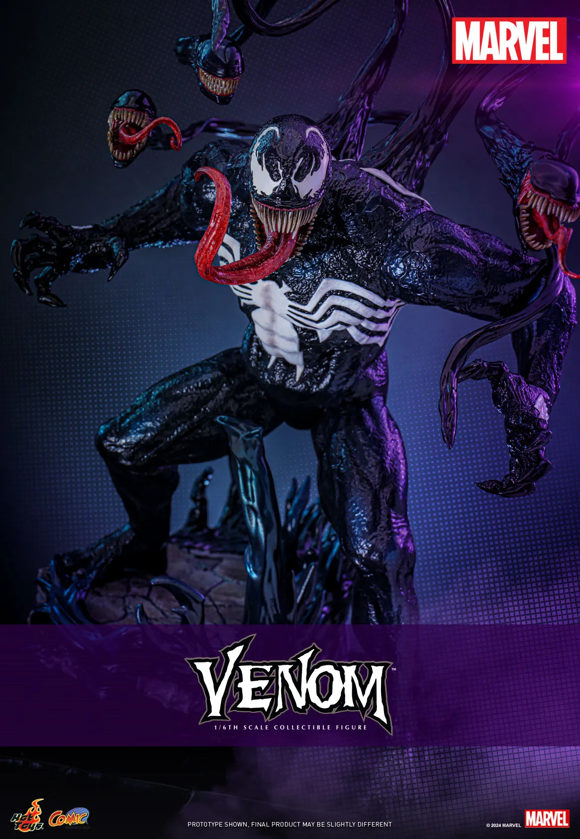 Фигурка Веном — Hot Toys CMS023 Marvel Comics Venom 1/6