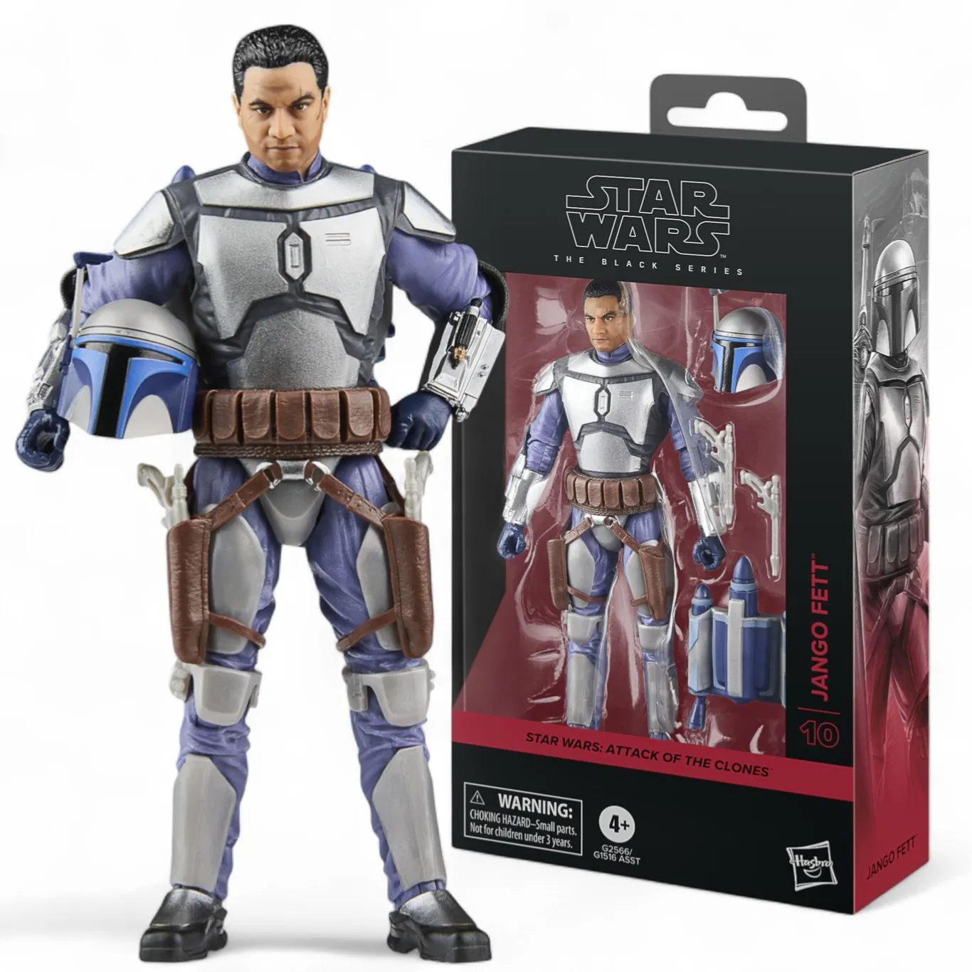 Фигурка Джанго Фетт — Hasbro Star Wars Black Series Attack of the Clones Jango Fett