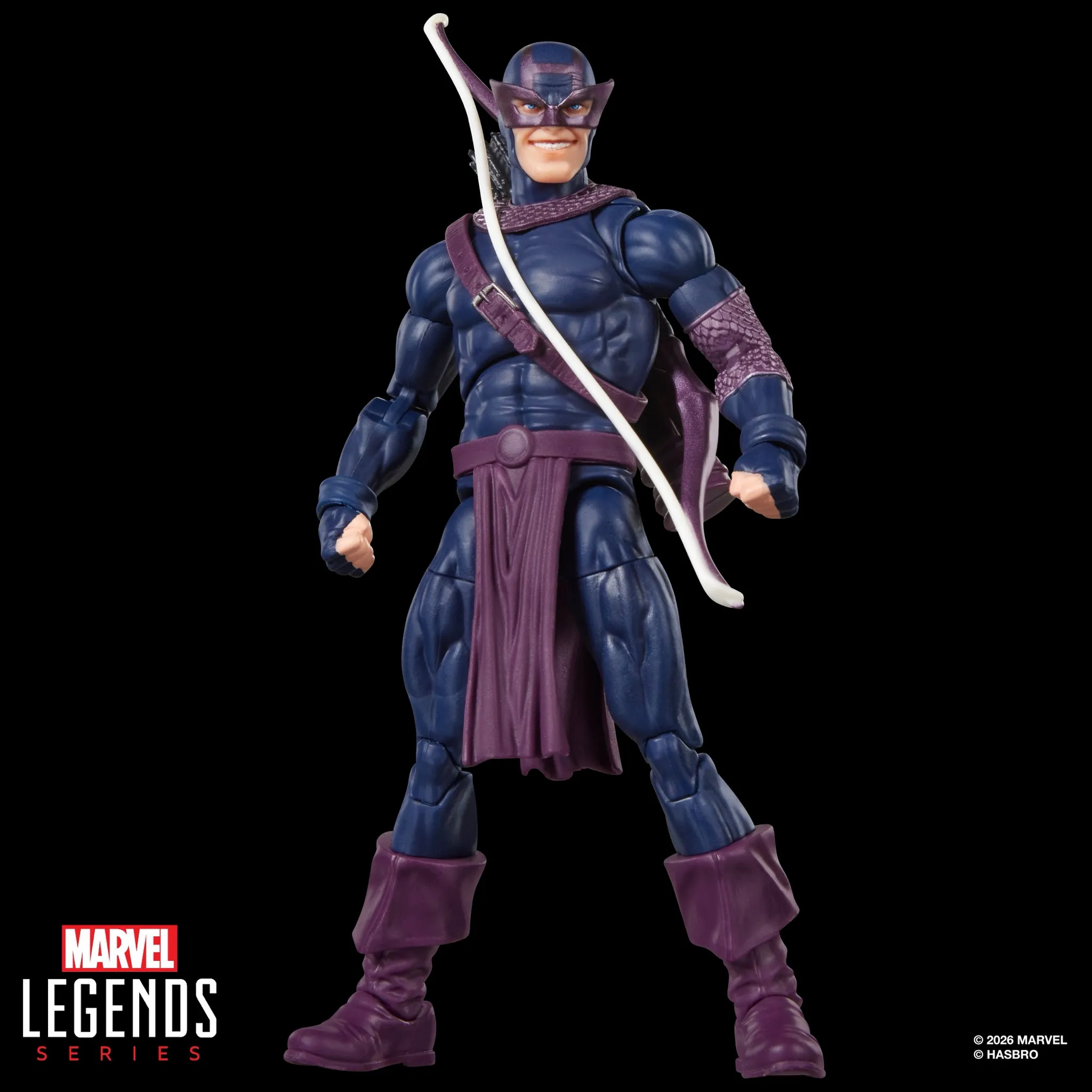 Фигурка Dark Avengers Hawkeye — Hasbro Marvel Legends BAF Box Figure