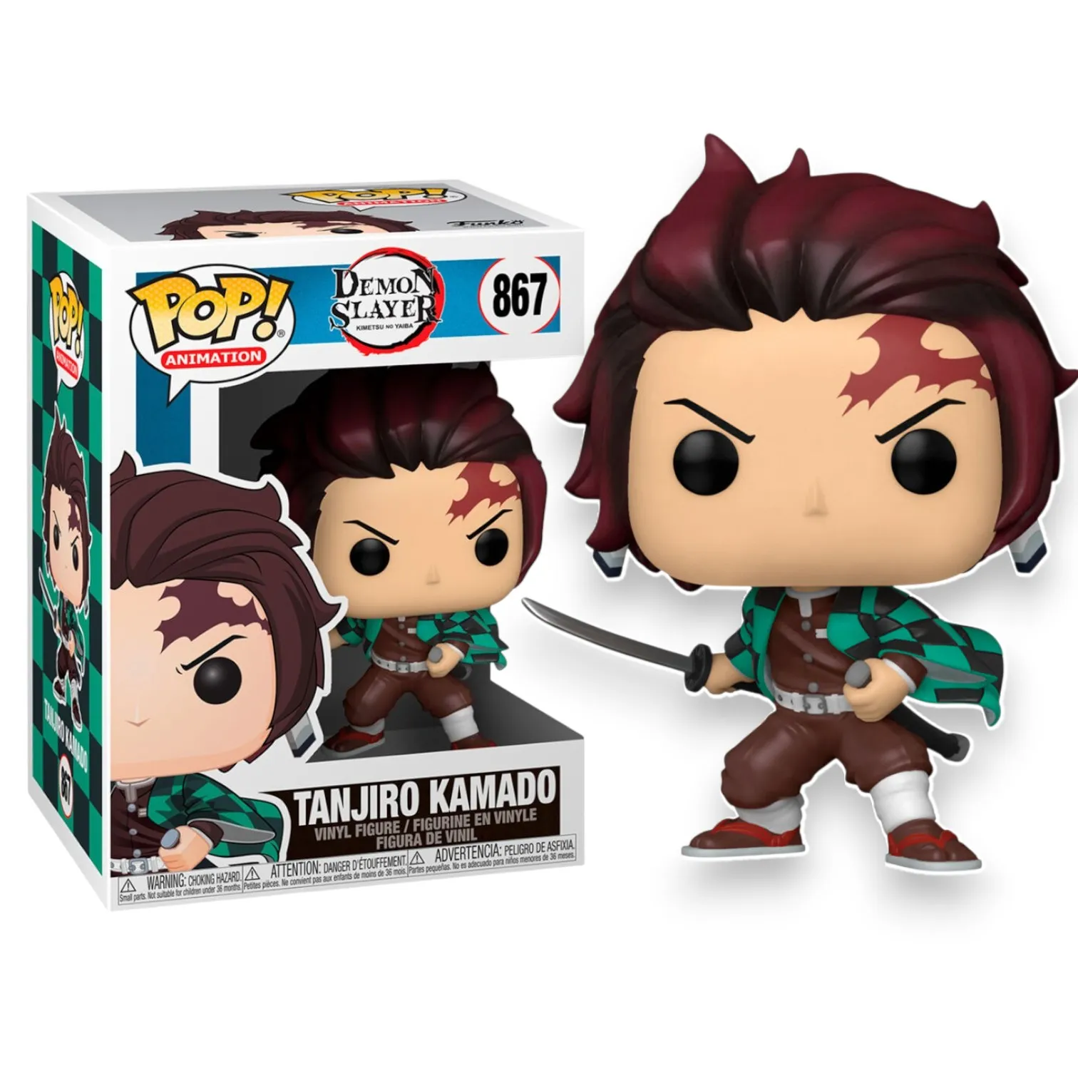 Фигурка Demon Slayer Tanjiro Kamado — Funko Pop! Vinyl 867