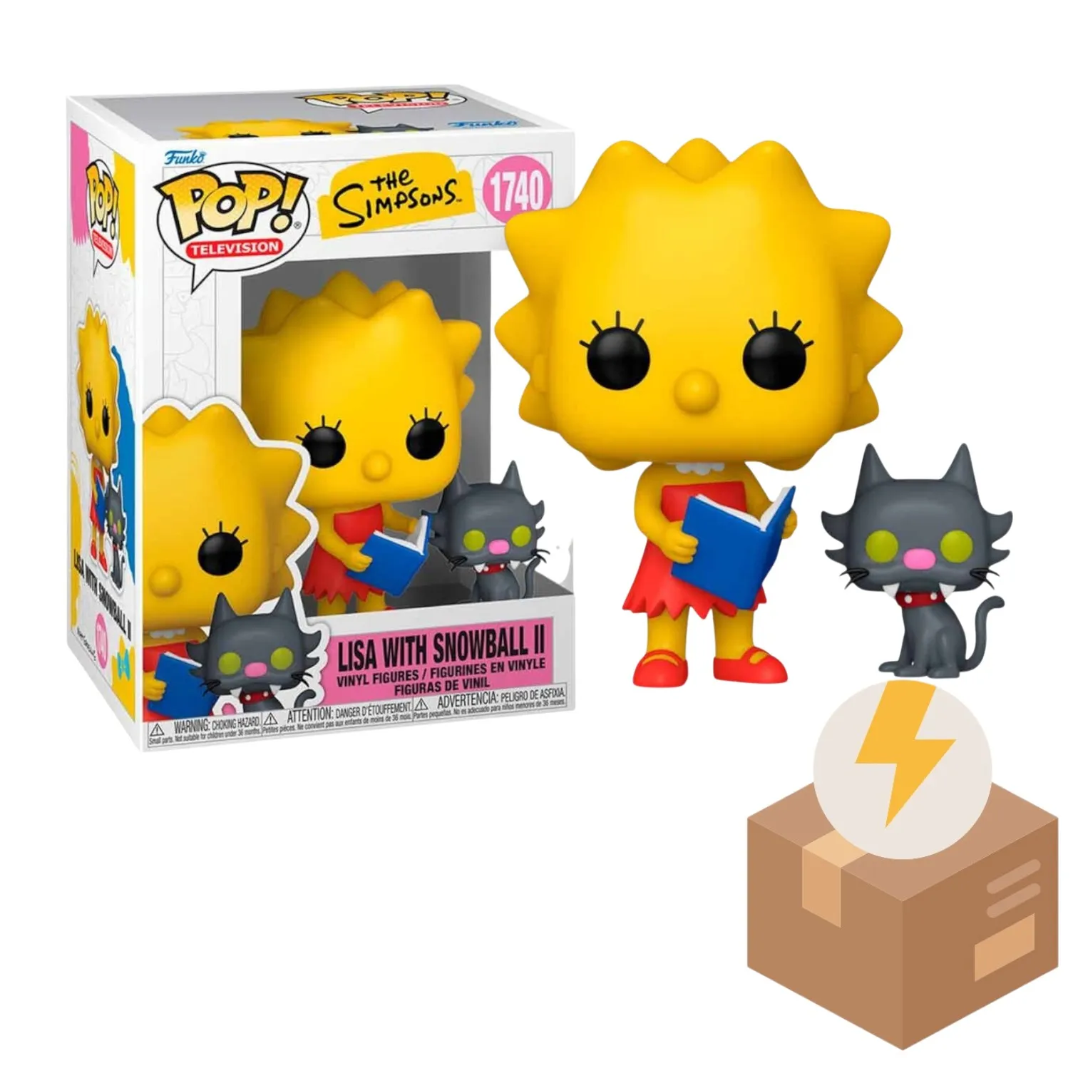 Фигурка Simpsons Lisa with Snowball II — Funko Pop! 1740 BD