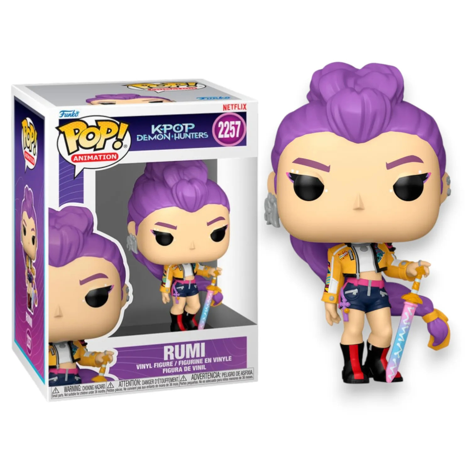 Фигурка Kpop Demon Hunters Rumi — Funko Pop! Vinyl 2257