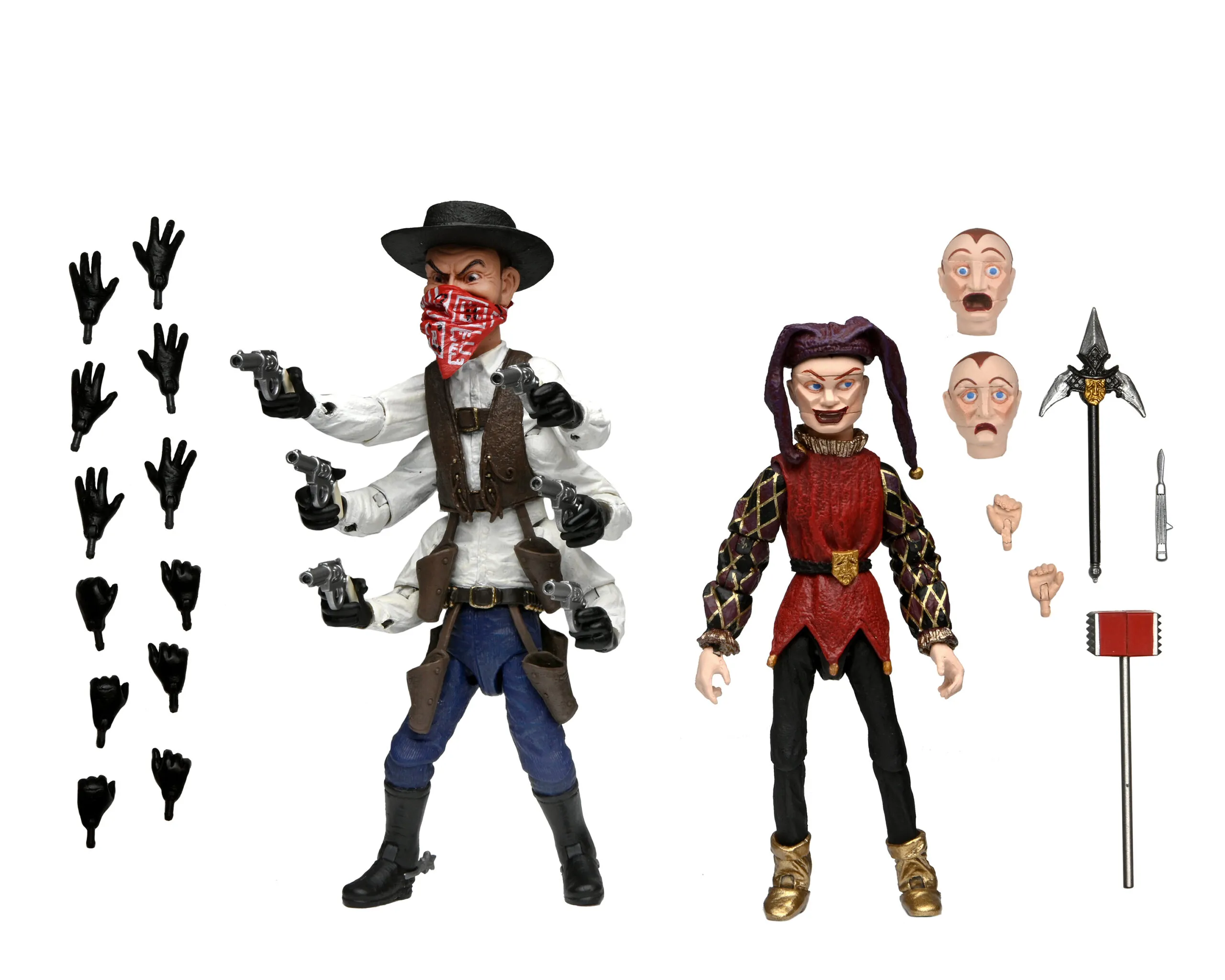 Фигурки Six-Shooter and Jester — Neca Puppet Master Ultimate 2-Pack -  купить в GeekZona.ru