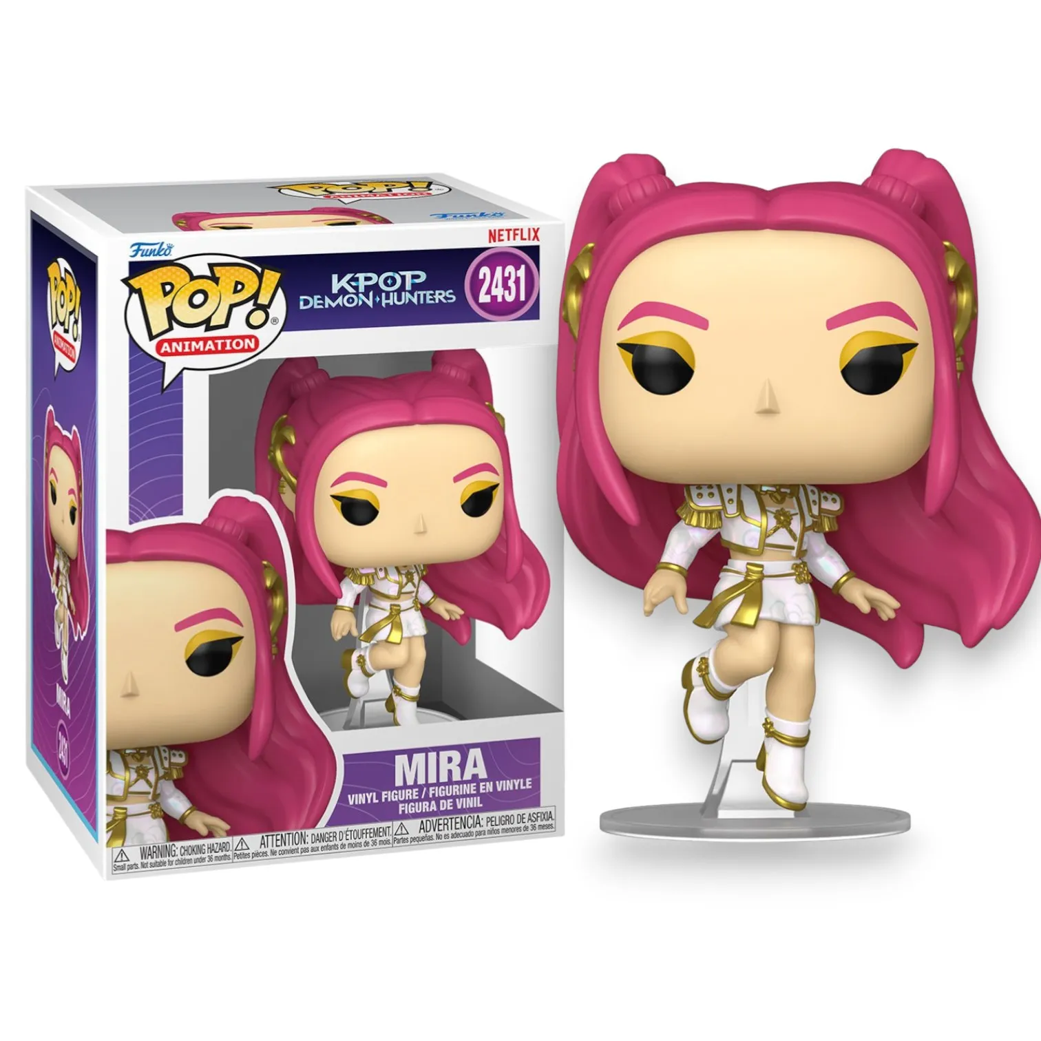 Фигурка Kpop Demon Hunters Mira — Funko Pop! Vinyl 2431