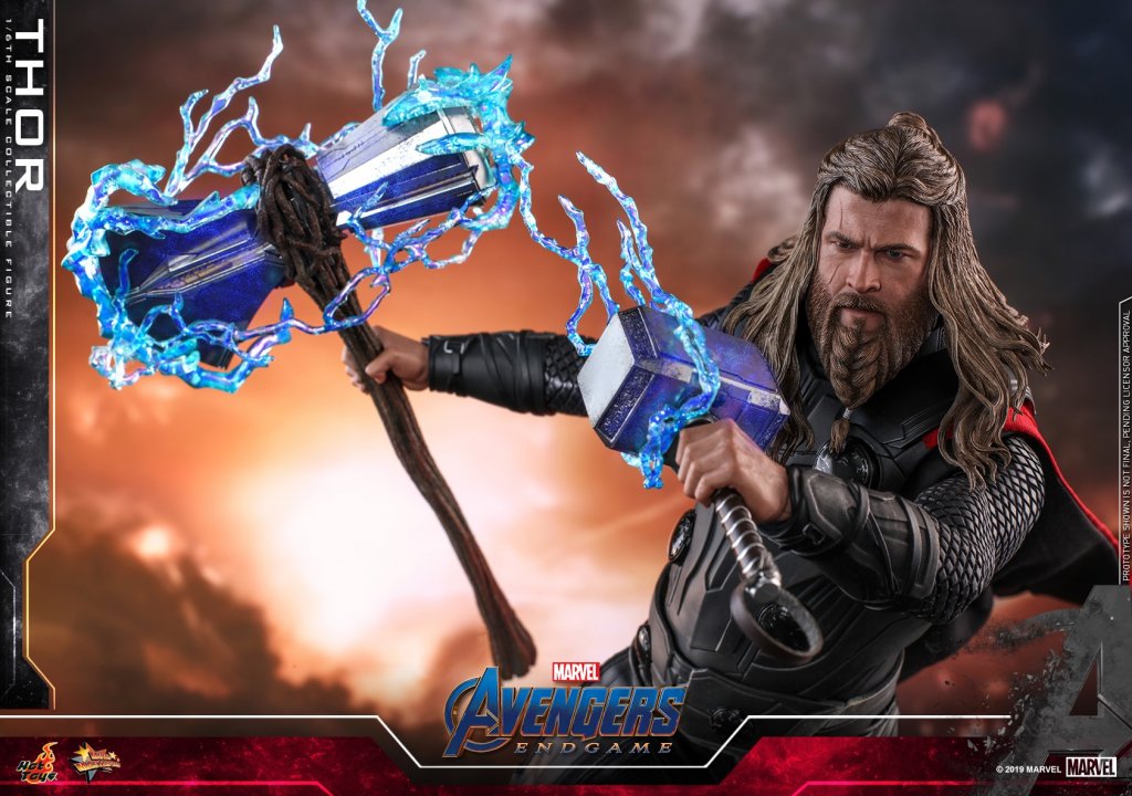Фигурка Тор — Hot Toys Avengers Endgame MMS557 Thor (12).jpg