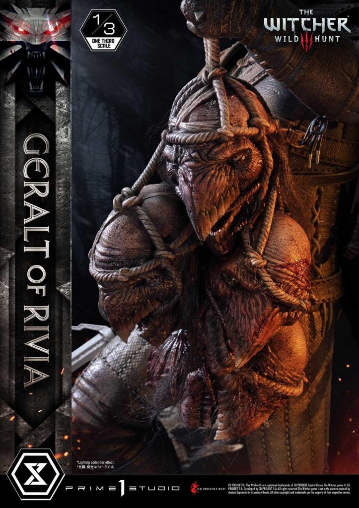 Купить статуя Prime 1 Studio The Witcher 3 Geralt of Rivia 13 Scale Statue (9).jpg