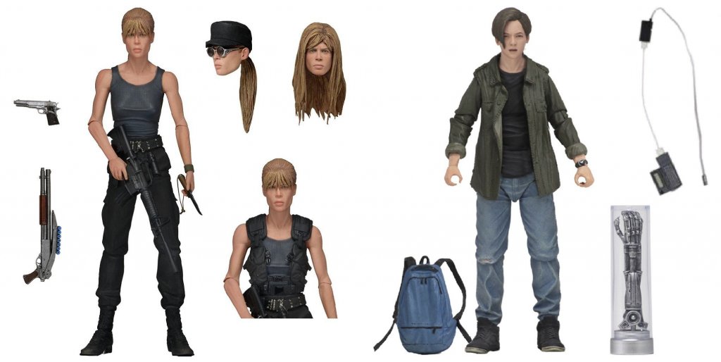 Купить набор Neca Terminator 2 Sarah Connor and John Connor 2 Pack Action Figures (2).jpg