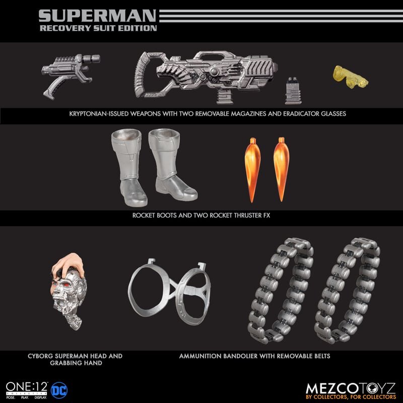 купить Фигурка One:12 Collective Superman: Recovery Suit Edition Figure 11.jpeg