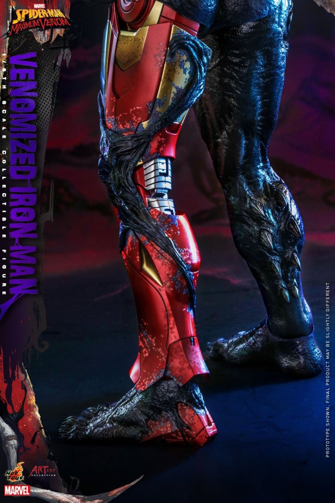 Фигурка Hot Toys AC04 Marvel Spider-Man Maximum Venom – Venomized Iron Man 16th Scale Collectible Figure (13).jpg