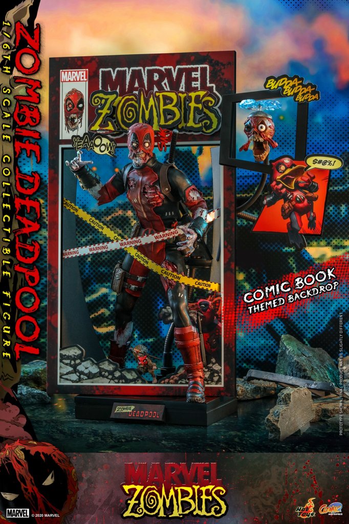 фигурка Hot Toys CMS06 Marvel Zombies Zombie Deadpool 16 Scale Figure (1).jpg