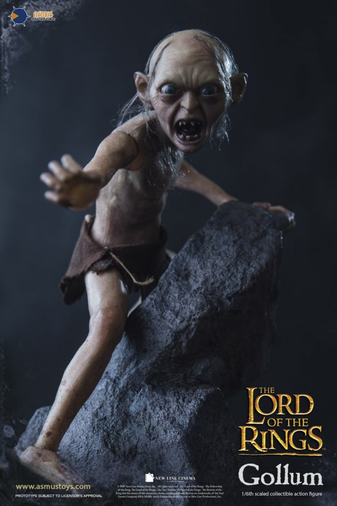 Купить фигурка Asmus Toys Lord of the Rings Gollum:Smeagol 1:6 Deluxe Set 8.jpeg