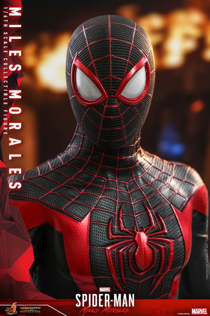 Фигурка Спайдермен Hot Toys VGM46 Spider-Man Miles Morales Figure 16 Scale Figure (25).jpg