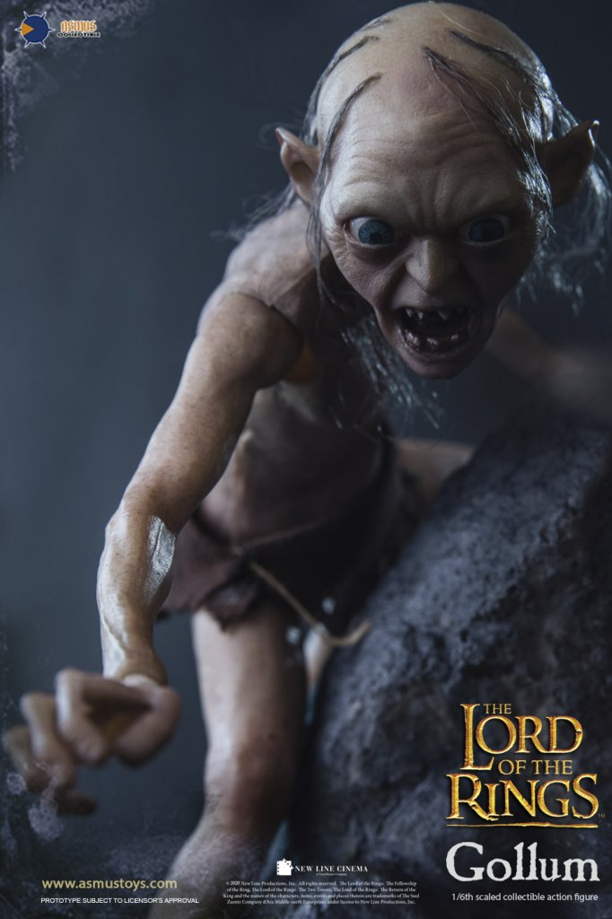 Купить фигурка Asmus Toys Lord of the Rings Gollum:Smeagol 1:6 Deluxe Set 2.jpeg