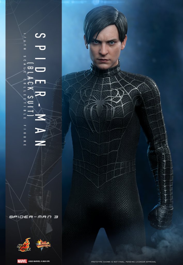 купить Фигурка Hot Toys Spider-Man 3 MMS727 – MMS727B – Spider-Man (Black Suit) 1:6 scale Collectible Figure 1.jpeg