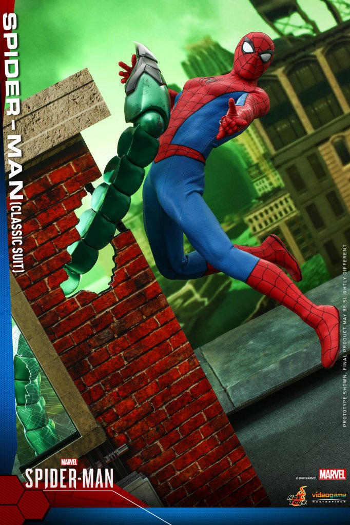 Фигурка Спайдермен Hot Toys VGM48 Classic Suit Spider-Man 16 (4).jpg