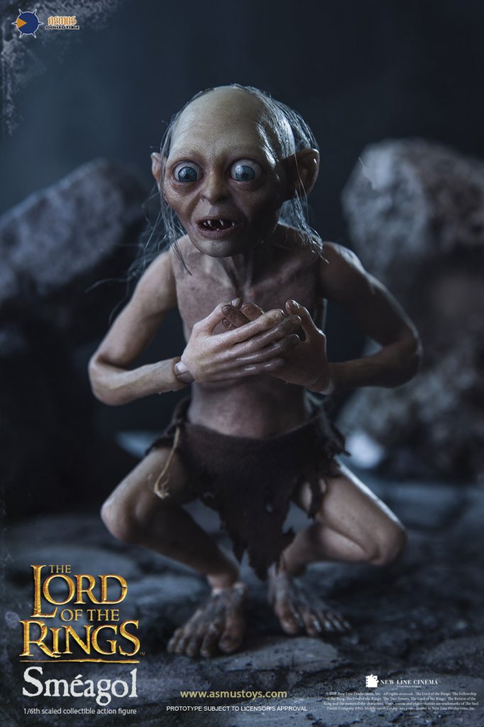 Купить фигурка Asmus Toys Lord of the Rings Gollum:Smeagol 1:6 Deluxe Set 11.jpeg