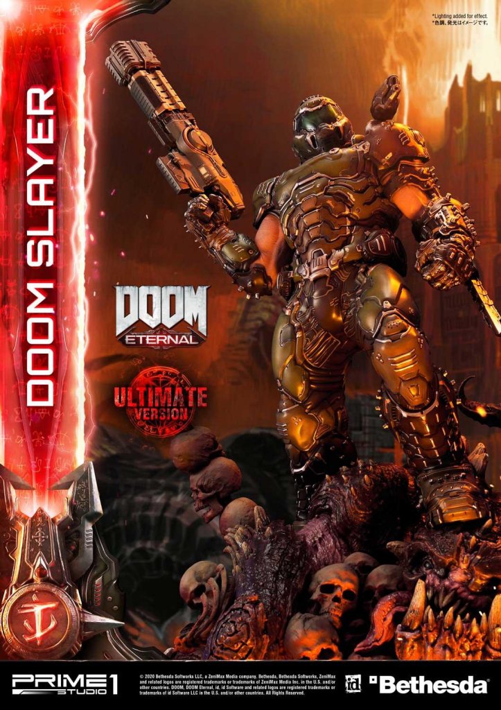 Prime 1 Studio Ultimate Museum Masterline Doom Eternal Doom Slayer Statue (1).jpg
