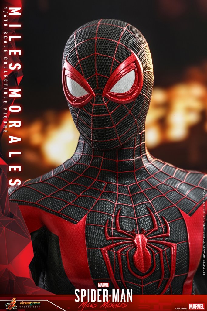 Фигурка Спайдермен Hot Toys VGM46 Spider-Man Miles Morales Figure 16 Scale Figure (24).jpg