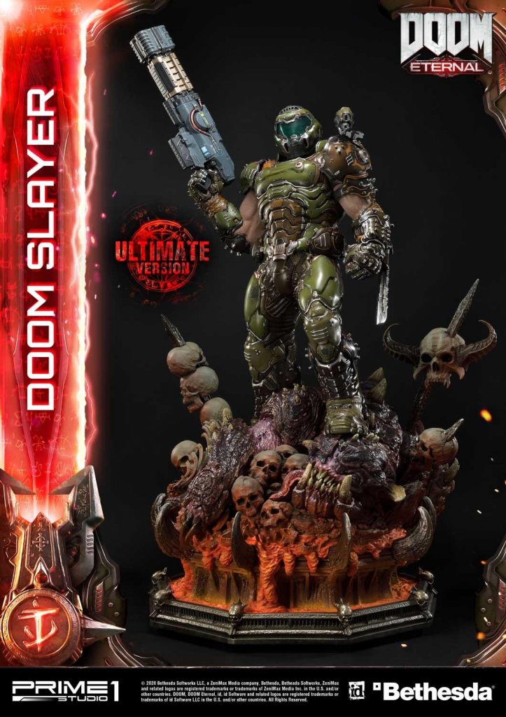 Prime 1 Studio Ultimate Museum Masterline Doom Eternal Doom Slayer Statue (9).jpg