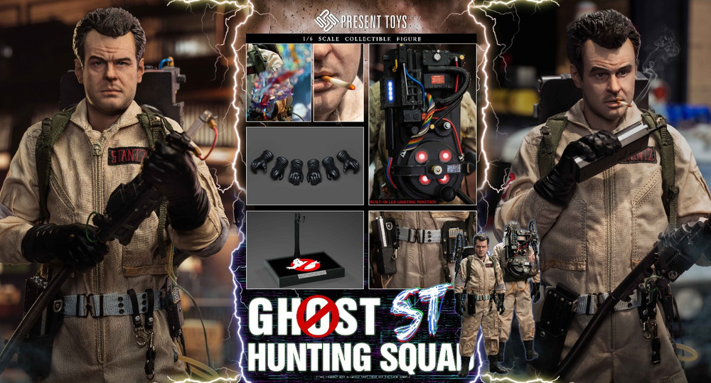 купить Фигурка Present Toys SP77 Ghost hunting squad ST 1:6 Figure 15.jpeg