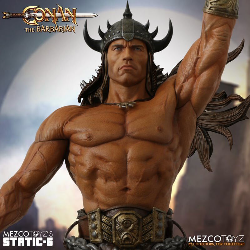 купить Mezco Toyz Static-6 Conan the Barbarian Statue 10.jpg