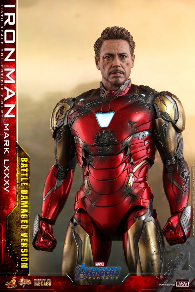 Фигурка Iron Man Mark LXXXV — Hot Toys Avengers Endgame Battle Damaged (5).jpg