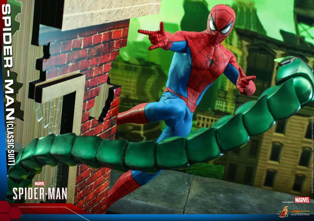 Фигурка Спайдермен Hot Toys VGM48 Classic Suit Spider-Man 16 (14).jpg